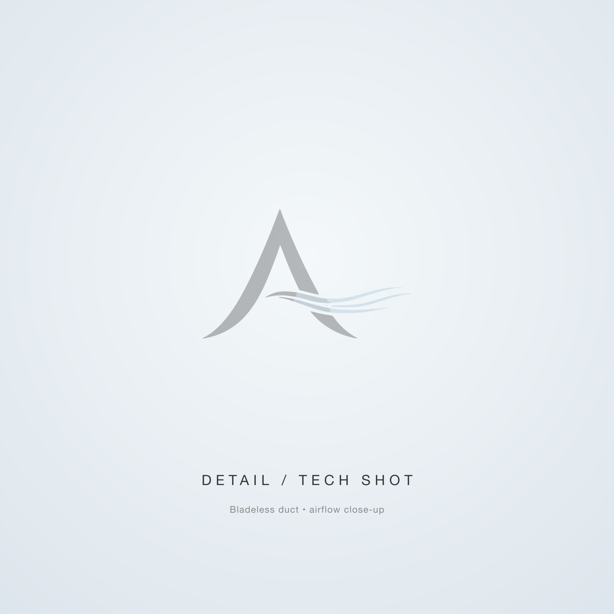 ARCTEZIA Arc bladeless airflow duct detail